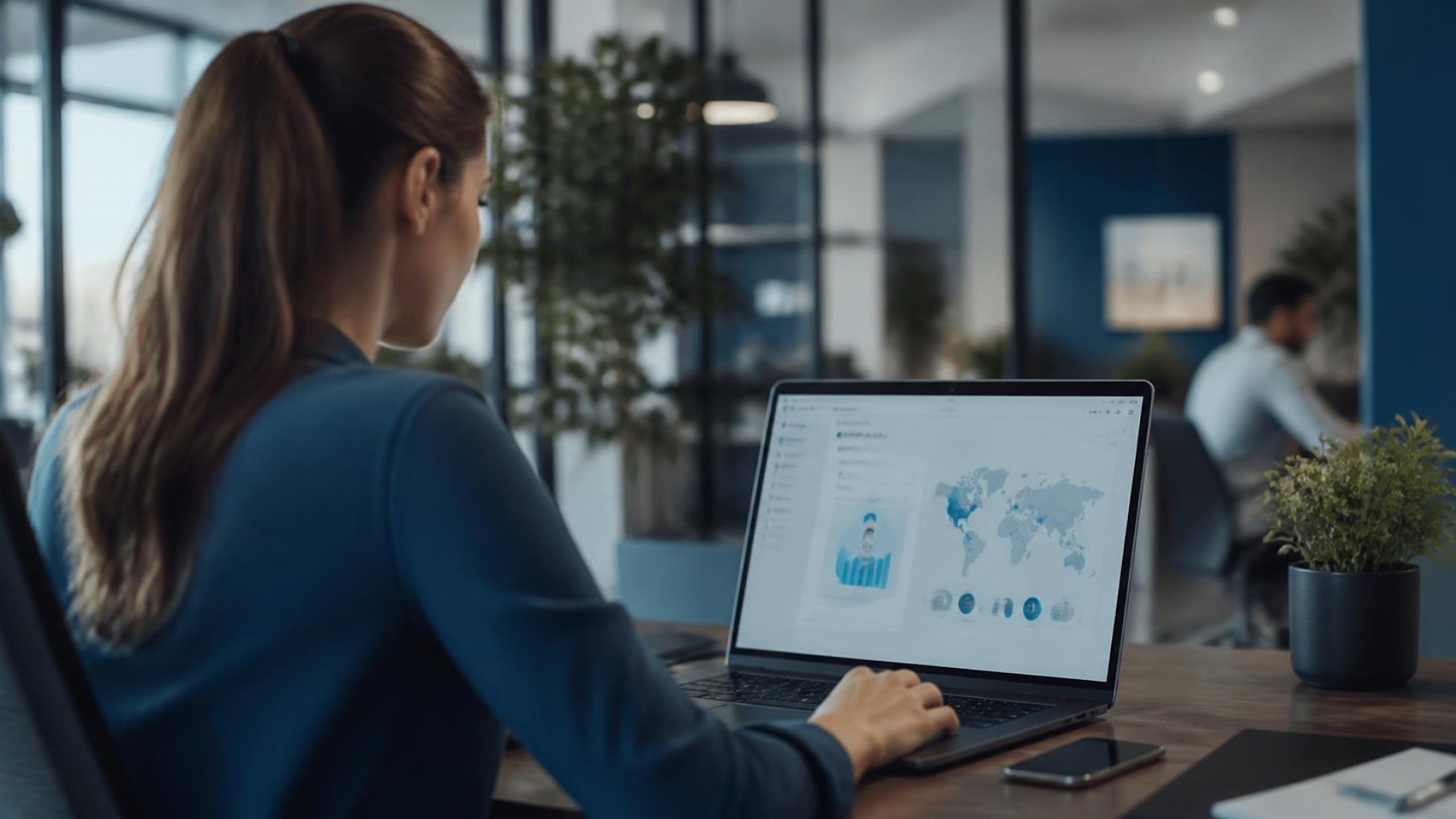 Especialista de marketing a configurar públicos-alvo de Meta Ads
